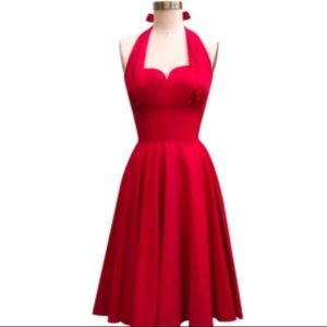 Trashy Diva Varga Dress - red